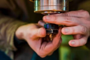 High frequency spindle